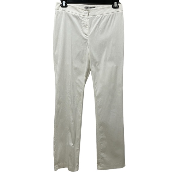 MAXMARA SOLID WHITE TROUSERS - Picture 1 of 12
